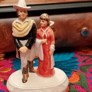 Sebastian Miniature - Margaret and Sam Houston